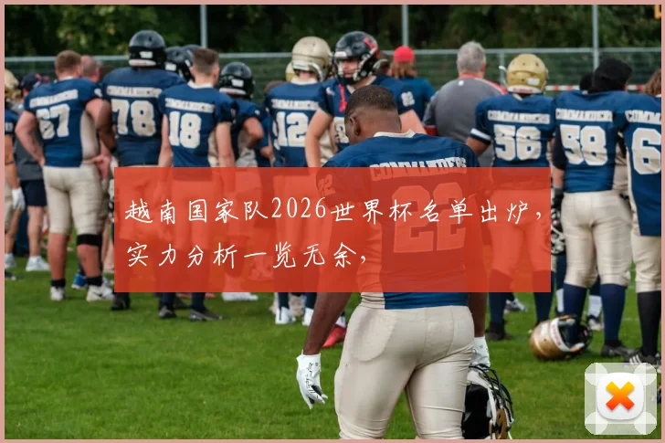 越南国家队2026世界杯名单出炉，实力分析一览无余，
